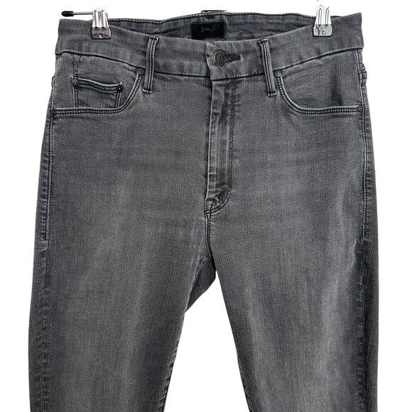 Mother Denim Women's High Waisted Looker Ankle Fray Lighting Up Lanterns,Size 28 - Picture 6 of 9